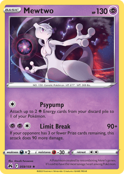 Mewtwo - Reverse Holofoil