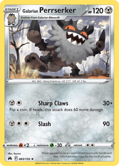 Galarian Perrserker - Normal