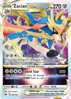 Zacian VSTAR - Holofoil