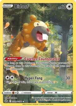 Bidoof - Holofoil