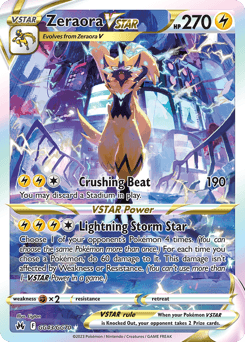 Zeraora VSTAR - Holofoil