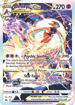 Deoxys VSTAR - Holofoil