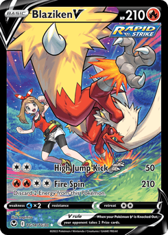 Blaziken V - Holofoil