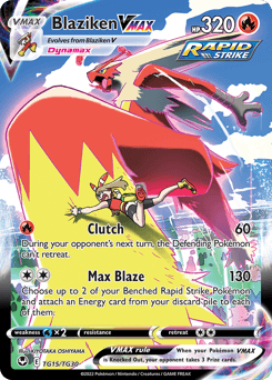 Blaziken VMAX - Holofoil