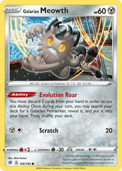 Galarian Meowth - Normal
