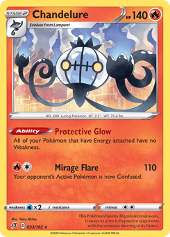 Chandelure - Reverse Holofoil