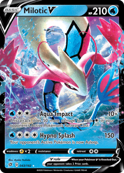 Milotic V - Holofoil