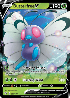 Butterfree V - Holofoil