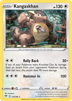 Kangaskhan - Reverse Holofoil