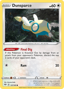 Dunsparce - Normal