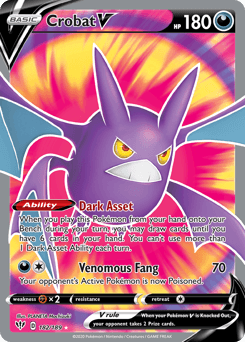 Crobat V - Holofoil