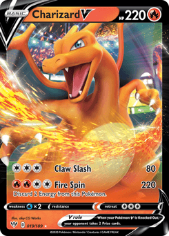 Charizard V - Holofoil