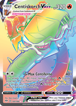 Centiskorch VMAX - Holofoil