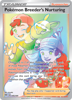 Pokémon Breeder's Nurturing - Holofoil