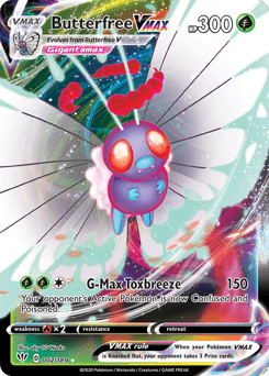 Butterfree VMAX - Holofoil