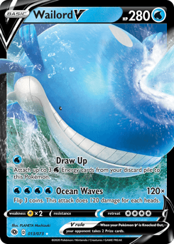 Wailord V - Holofoil