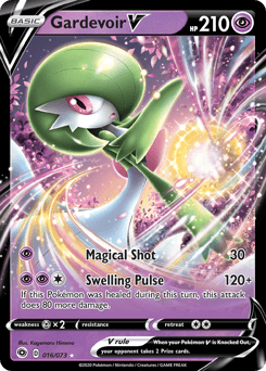 Gardevoir V - Holofoil