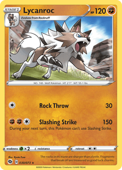 Lycanroc - Reverse Holofoil