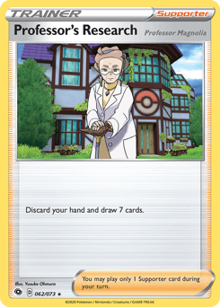 Professor's Research (Professor Magnolia) - Reverse Holofoil