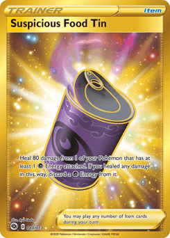 Suspicious Food Tin - Holofoil