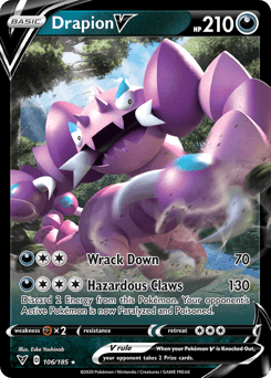 Drapion V - Holofoil