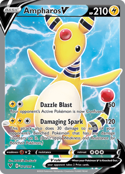 Ampharos V - Holofoil