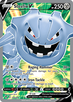 Steelix V - Holofoil