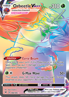 Orbeetle VMAX - Holofoil
