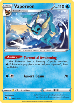 Vaporeon - Normal