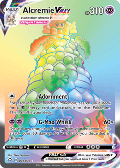 Alcremie VMAX - Holofoil