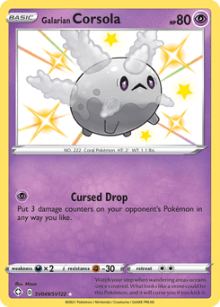 Galarian Corsola - Holofoil