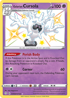 Galarian Cursola - Holofoil