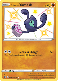 Galarian Yamask - Holofoil