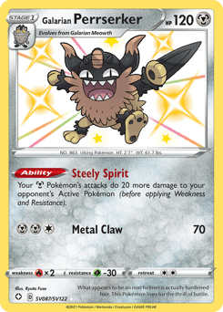 Galarian Perrserker - Holofoil