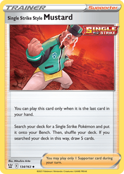 Single Strike Style Mustard - Normal