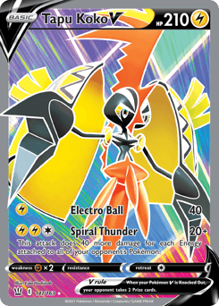 Tapu Koko V - Holofoil