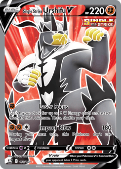 Single Strike Urshifu V - Holofoil