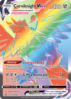 Corviknight VMAX - Holofoil