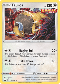 Tauros - Reverse Holofoil