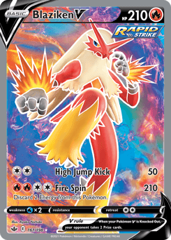 Blaziken V - Holofoil