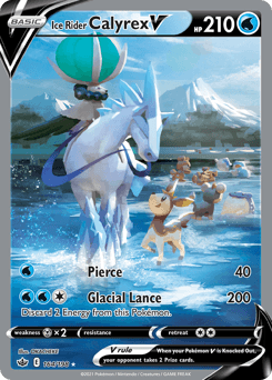 Ice Rider Calyrex V - Holofoil