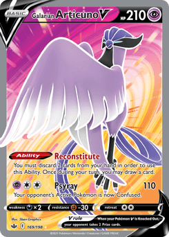 Galarian Articuno V - Holofoil