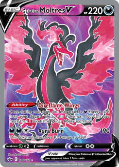 Galarian Moltres V - Holofoil