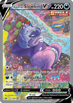 Galarian Slowking V - Holofoil