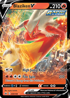 Blaziken V - Holofoil