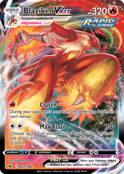 Blaziken VMAX - Holofoil