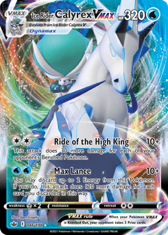 Ice Rider Calyrex VMAX - Holofoil