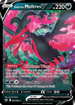 Galarian Moltres V - Holofoil
