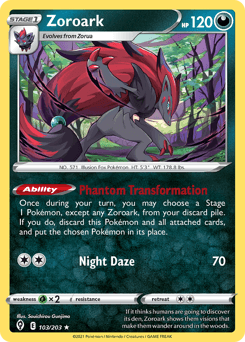 Zoroark - Reverse Holofoil