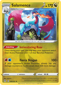 Salamence - Reverse Holofoil